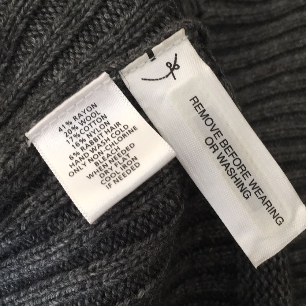 Loft Gray Sweater Dress - Picture 5 of 7